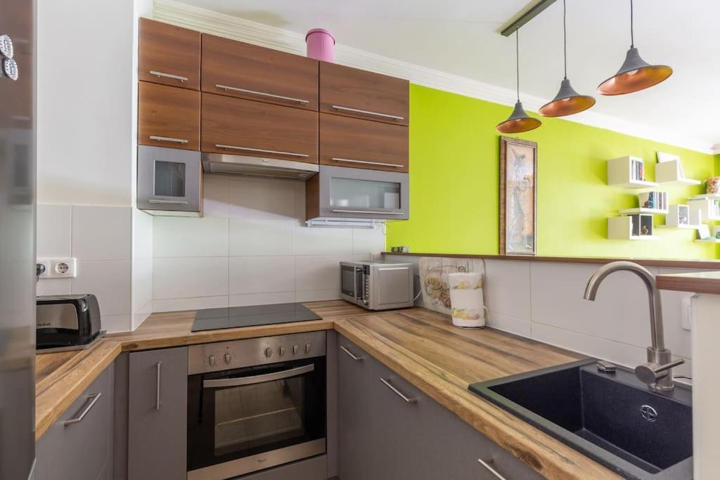 Apartmán Charming With Quiet Garden In Downtown Budapešť