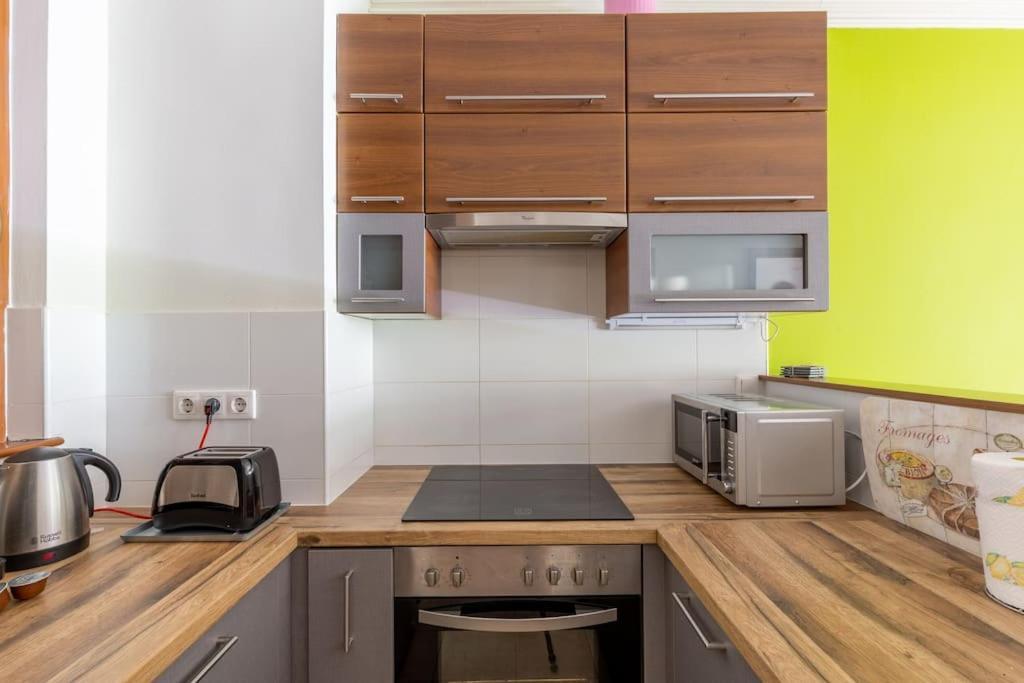 Charming With Quiet Garden In Downtown Apartmán *