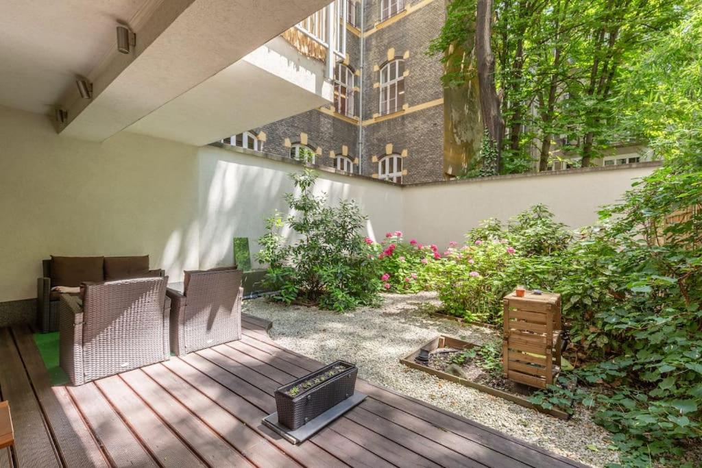 Charming With Quiet Garden In Downtown Apartmán Budapešť